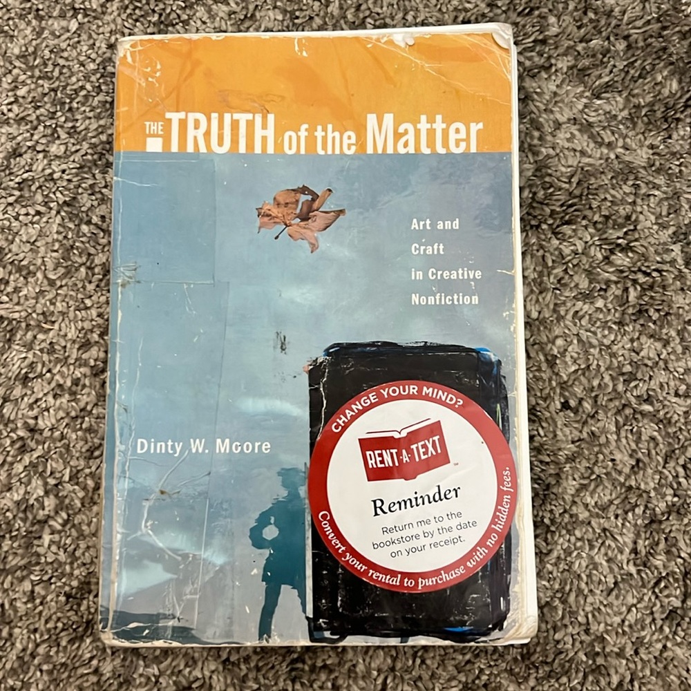 The truth of the matter book